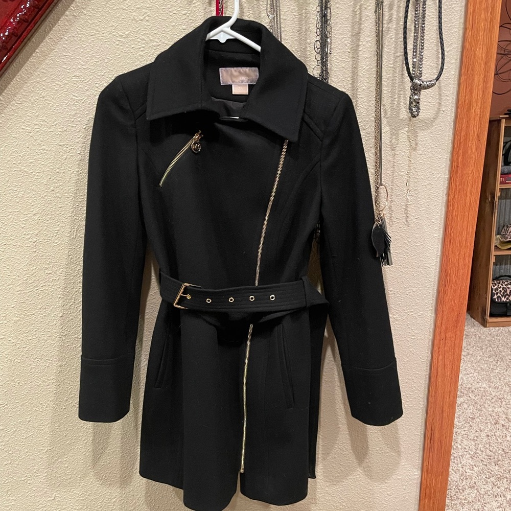 Women's Michael Kors wool trench coat